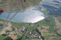 Luftaufnahme in Salzkammergut: Irrsee (Zeller See)